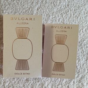 Bulgari Allegra Dolce Estasi Perfume with Gold Accents
